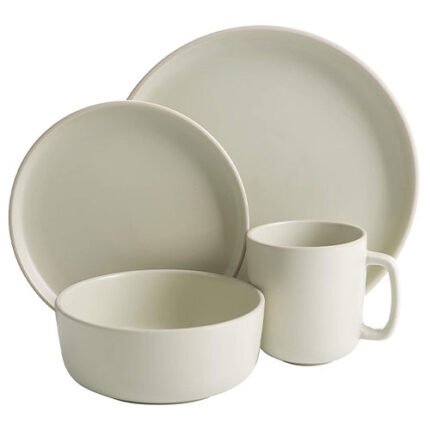 16 Piece Round Kitchen Dinnerware Set